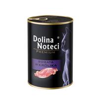 DOLINA NOTECI Premium šlapias kačių maistas su triušiu - 400g