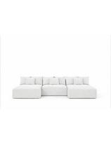 LIVING MAXI U S (165X330X165CM) modulinis komplektuojamas minkštas kampas
