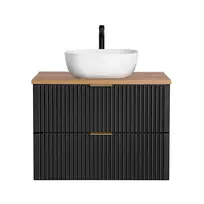 Spintelių komplektas 80 cm su stalviršio praustuvu – SET–ADB B 80 cm WOTAN UN 6252