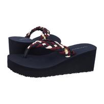 Tommy Hilfiger TH Wedge Braided Summer Sandal Rwb FW0FW09198 0GY (TH1441-a) šlepetės