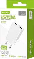 D-Fruit charger 30W 2xUSB-C DF147, PCHDFT50521
