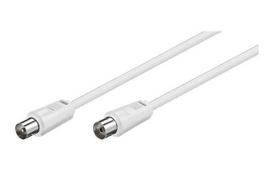 Antenos kabelis, 10 m, baltas