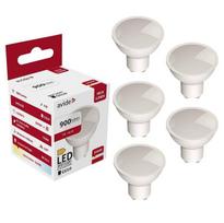 LED lemputė Avide, 7W GU10 3000K 900lm 5vnt