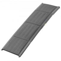 Šunų rampos, 180x43.2 cm, juoda, sulankstoma aliuminio naminių gyvūnų rampos