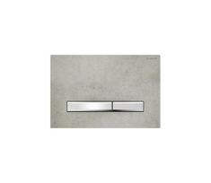 Geberit 115.788.JV.2-nuleidimo mygtukas Sigma50 24,6x16,4 cm betono dekoras/matinis chromas