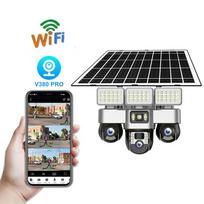 Multi-purpose Solar Light & 4G/WIFI Camera, Smart Lighting, Security Human Tracking HD Video Surveillance WIFI Camera