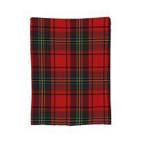 Tartan Clan Stewart pledas Juoda Raudona langelių Pledai Vilnos dekoracija   Minkšti apklotai lovai Biurui Pliušinis plonas pledas 30x40in