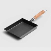 ZISIZ Cast Iron Tamagoyaki Frying Pan Set
