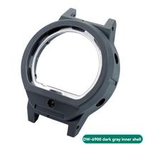 DW6900 vidinis rėmelis Casio G-SHOCK laikrodžiui DW-6900 DW 6900 vidinio korpuso modifikacija Juodas Pilkas Baltas Mechanizmo keitimo korpusas For DW-6900 tamsiai pilka spalva
