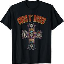 Guns N' Roses Cross Arch T-Shirt S juoda