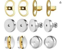 Anti-nusvirimo kiaulės nosies auskarų pakėlėjai - Ausų atramos galinės dalys auskarų stabilumui „pasidaryk pats“. Earring Lifter