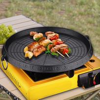 Korėjietiška keptuvė-grilis Patvari Daugiafunkcinė Tvirtas Nešiojamas Virtuvės Įrankis Keptuvė Kieme Restorane Namuose Kepimui ant Grilio BBQ