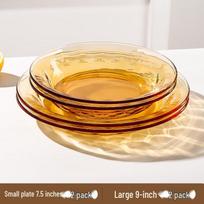 Wohe Heat-Resistant Glass Deep Plate Set