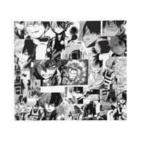 My Hero Academia Blankets Fleece Decoration Anime Boku No Hero Academia Thin Throw Blanket for Bedding Travel Quilt 30x40in