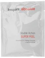 inspira:med dvigubo veikimo pilingas veidui, fermentai ir abrikosų kauliukai Inspira Med Double Action Super Peel
