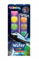 Akvareliniai dažai Colorino Nasa, 12 spalvų