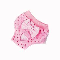 Skin Friendly Lace Pet Physiological Pants Washable Underwear Dog Menstrual Pant Diaper Dog Clothes Cat Shorts For Dog/Cat S