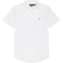 Polo Ralph Lauren Classic Fit Siuvinėti trumpomis rankovėmis marškiniai vyrams 710842642-001 L white