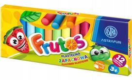 Astra Frutos 12 spalvų kvapnios plastilino rinkinys