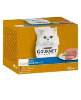 Purina Gourmet Gold Pate konservų rinkinys katėms, 24x85 g
