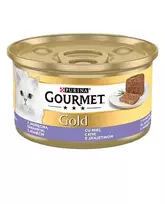Purina Gourmet Gold Pate konservai katėms su ėriena, 85 g