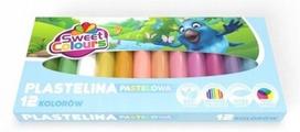 Plastelino rinkinys 12 pastelinių spalvų