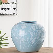 Modernus minimalistinis Jingdezhen keraminis vazonas hidroponikai
