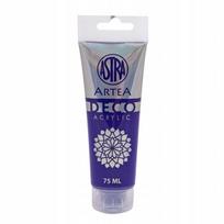 Astra Deco Artea akriliniai dažai, 75ml, šviesiai violetiniai