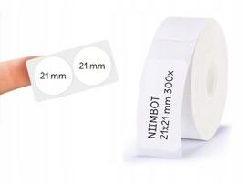 .NIIMBOT Etiketės Apskritas 21*21mm 300vnt.