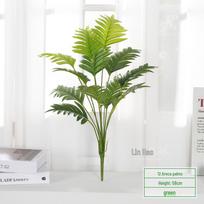Kelioninė palmė, Areca palmė, Monstera dirbtinių vazoninių augalų rinkinys - Žalumynų ir žolės dekoracija