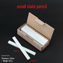Widened White Soapstone Pencil: Ideal for Line Marking, Steel Welding, Wall Painting, and Stone Cutting.