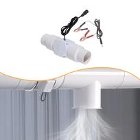Exhaust Duct Fan Extractor Install Portable Ventilation Fans for Fixtures Houses Sheds Attic Style A