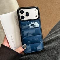 Minimalistinio grafičio stiliaus telefono dėklas, skirtas iPhone 14 Pro Max, 15 Pro, 16 Pro, 17 Pro Max - Atsparus kritimui iPhone 17 Pro mėlyna/leopardas