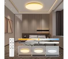 Brilagi - reguliuojamas LED lubinis šviestuvas MILKY WAY LED/36W/230V 3000-6500K + su nuotolinio valdymo pulteliu