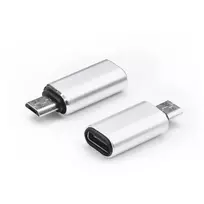 Adapter Type-C (female) to Micro-USB (male), Silver