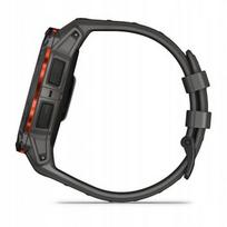 Garmin Instinct 3 - 50mm Solar juodas išmanusis laikrodis su anglies spalvos dirželiu