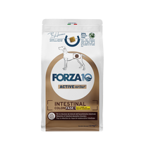FORZA10 Active VetDiet Intestinal Colon FASE 1, su ėriena ir sorgu, šunims sausas pašaras, 1.5 kg