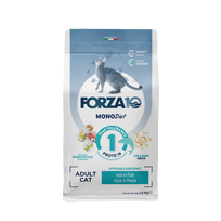 FORZA10 MonoDiet Adult Cat, su žuvimi, katėms sausas pašaras, 1.5 kg