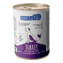 FORZA10 MAINTENANCE, kalakutiena su pastarnokais ir morkomis, šunims šlapias maistas, 400 g