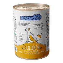 FORZA10 MAINTENANCE, vištiena su cukinija ir morkomis, šunims šlapias maistas, 400 g