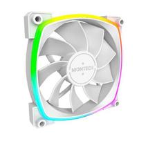 CASE FAN 120MM/RX120 PWM WHITE 3 IN 1 MONTECH|RX120 PWM WHITE 3 IN 1