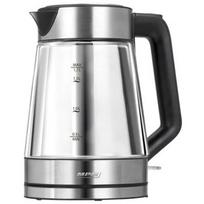 MPM MCZ-122 elektrinis virdulys 1,7 L 2200 W Juoda, Nerūdijančiojo plieno