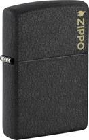 Zippo Žiebtuvėlis Zippo 236ZL Classic Black Crackle® Zippo Logo