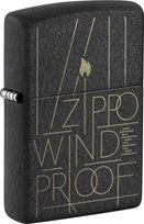 Zippo Žiebtuvėlis Zippo 46172 Line Art Zippo Design