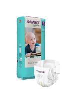Bambo nature sauskelnės, 3 dydis/M, 4-8kg, 52 vnt.