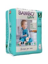 Bambo nature sauskelnės/kelnaitės, 5 dydis/XL, 11-17kg, 19 vnt.