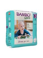 Bambo nature sauskelnės, 3 dydis/M, 4-8kg, 28 vnt.