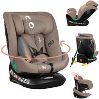 Pasukama automobilinė kėdutė vaikams Lionelo Bastiaan One i-Size Beige Sand, ISOFIX, 0-36 kg, 40–150 cm, smėlio spalvo