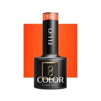 OCHO NAILS hibridinis nagų lakas FLUO F03, 5 g
