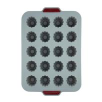 Silikoninė kanelių kepimo forma UNIWELL, pilkos sp., 3,5 x 24,7 x 36 cm